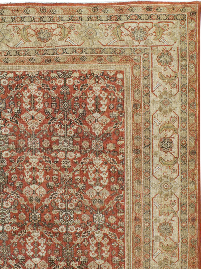 Antique Persian Mahal Carpet, No.21084 - Gsblank
