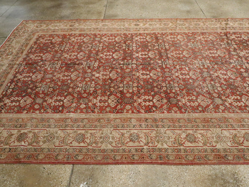 Antique Persian Mahal Carpet, No.21084 - Gsblank