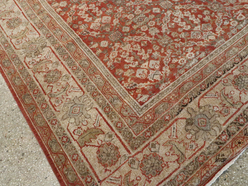 Antique Persian Mahal Carpet, No.21084 - Gsblank