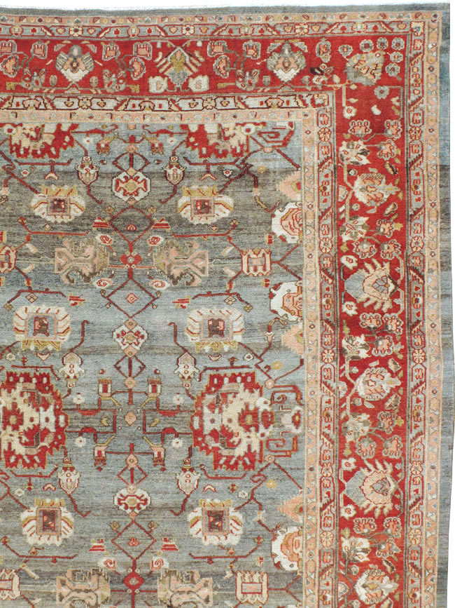 Antique Persian Bibikabad Carpet, No.21085 - Gsblank