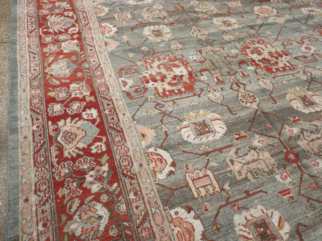 Antique Persian Bibikabad Carpet, No.21085 - Gsblank
