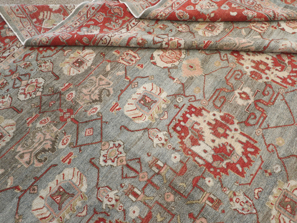 Antique Persian Bibikabad Carpet, No.21085 - Gsblank