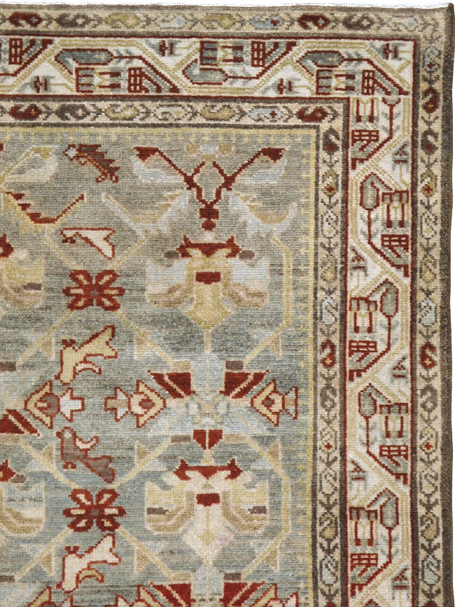 Vintage Persian Malayer Rug, No.21107 - Gsblank