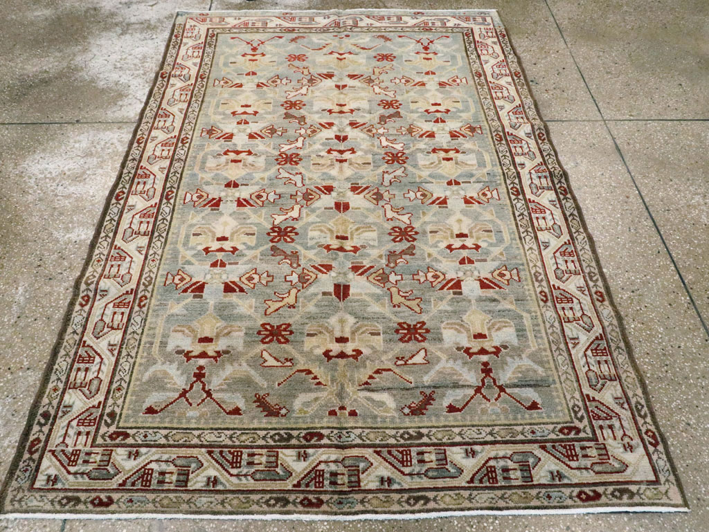 Vintage Persian Malayer Rug, No.21107 - Gsblank