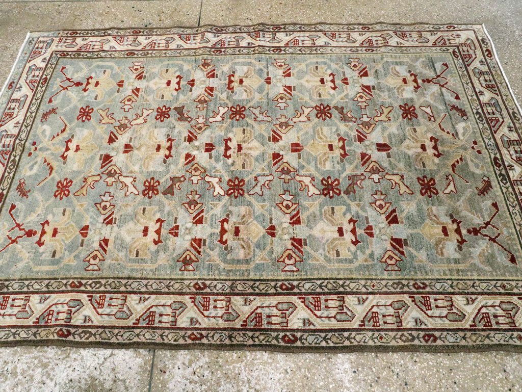 Vintage Persian Malayer Rug, No.21107 - Gsblank