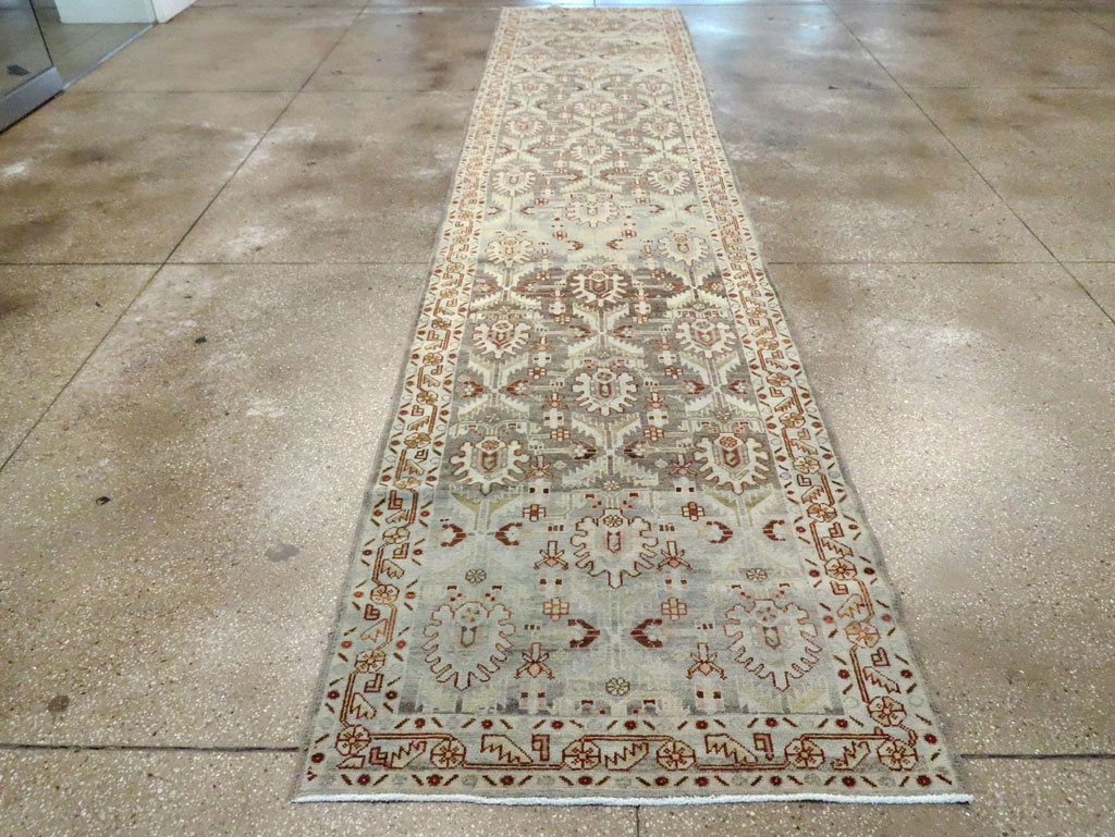 Vintage Persian Malayer Runner, No.21123 - Gsblank