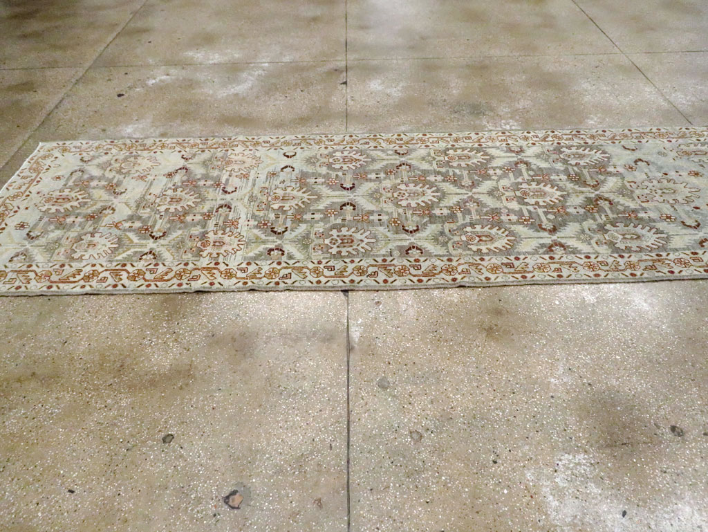 Vintage Persian Malayer Runner, No.21123 - Gsblank