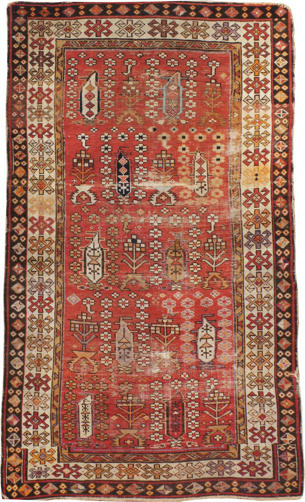 Antique Caucasian Rug, No.21135 - Gsblank