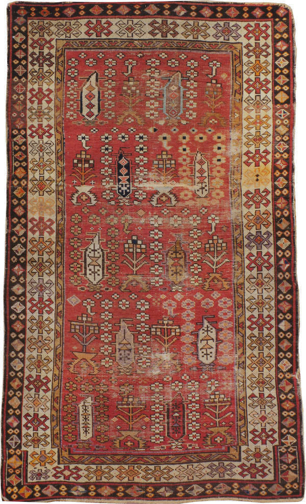 Antique Caucasian Rug, No.21135 - Gsblank