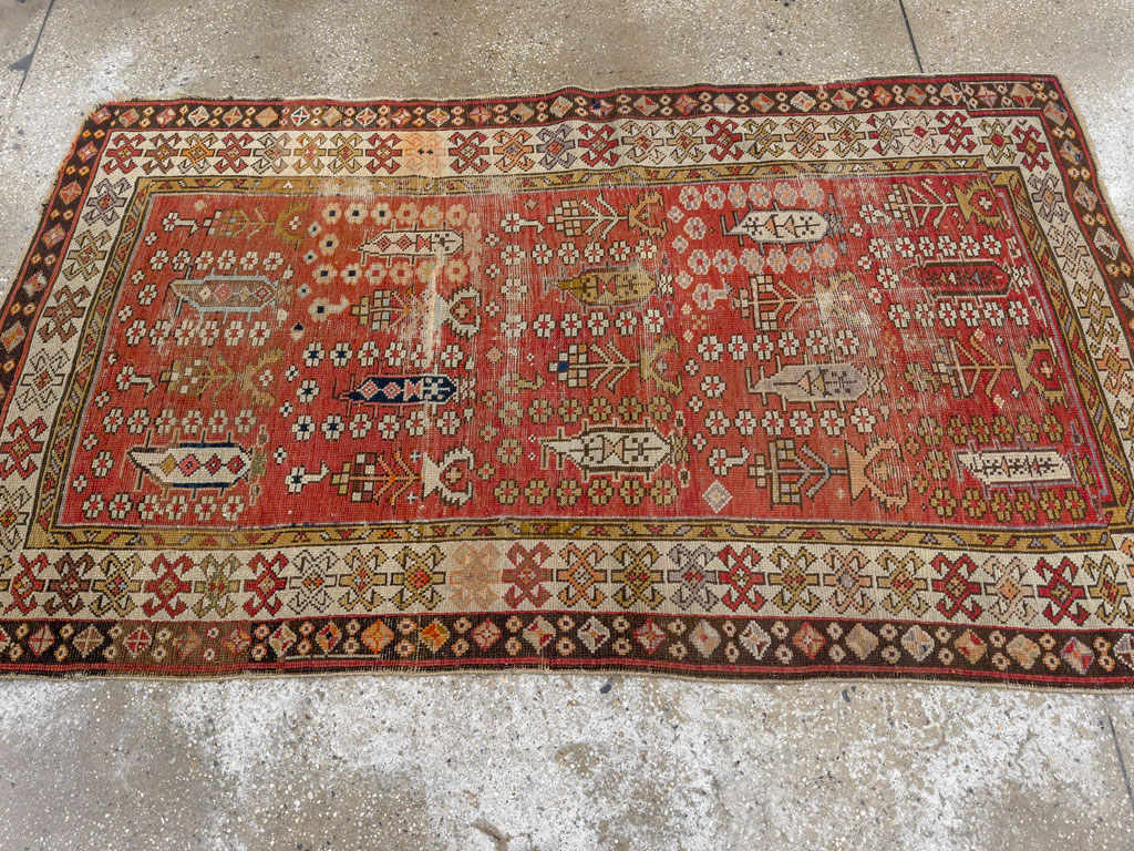 Antique Caucasian Rug, No.21135 - Gsblank