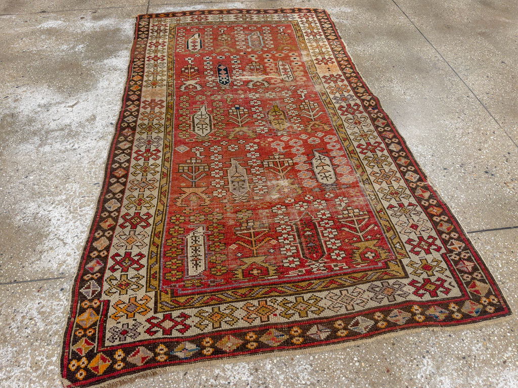 Antique Caucasian Rug, No.21135 - Gsblank