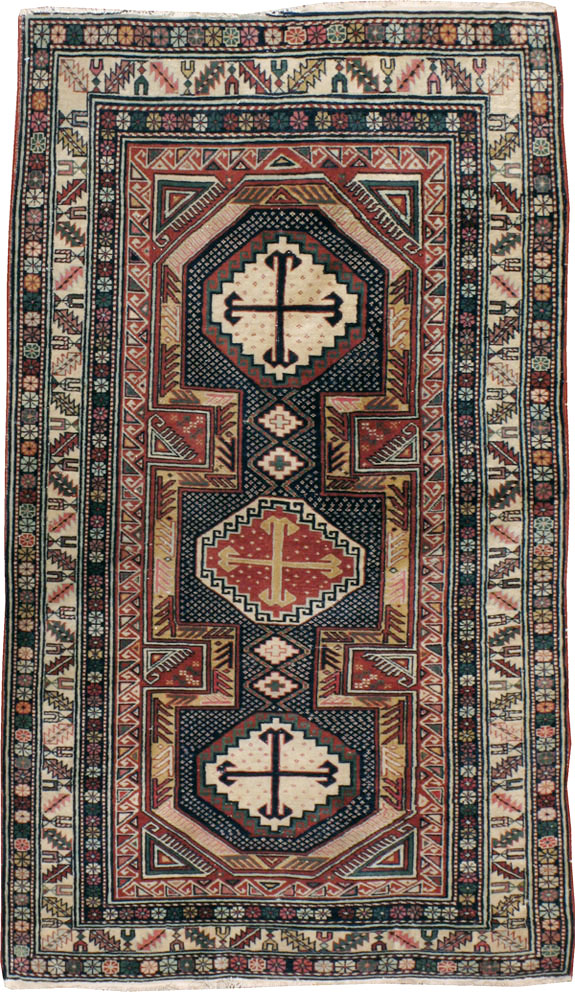 Antique Caucasian Shirvan Rug, No.21136 - Gsblank