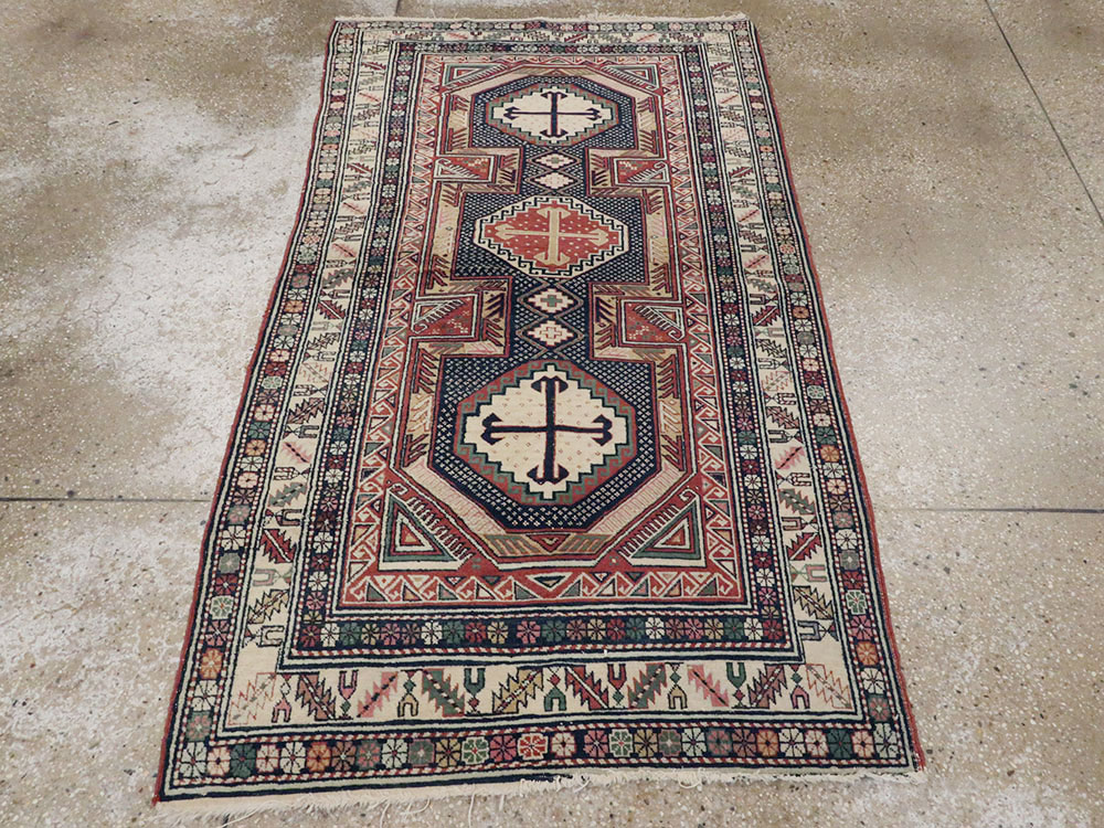 Antique Caucasian Shirvan Rug, No.21136 - Gsblank
