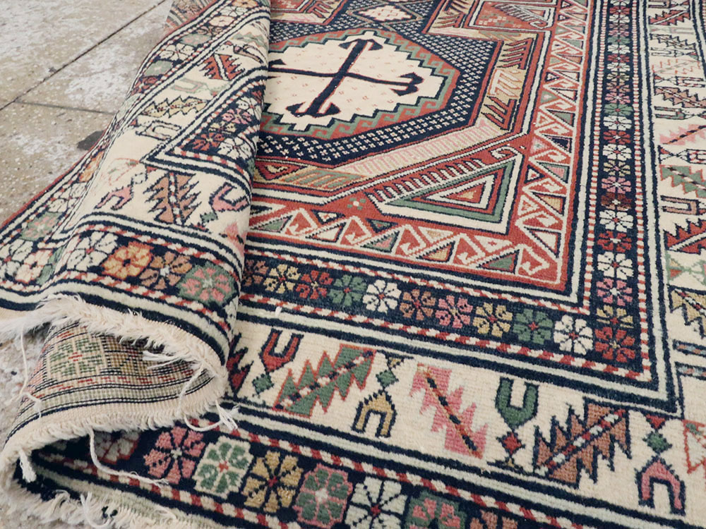 Antique Caucasian Shirvan Rug, No.21136 - Gsblank