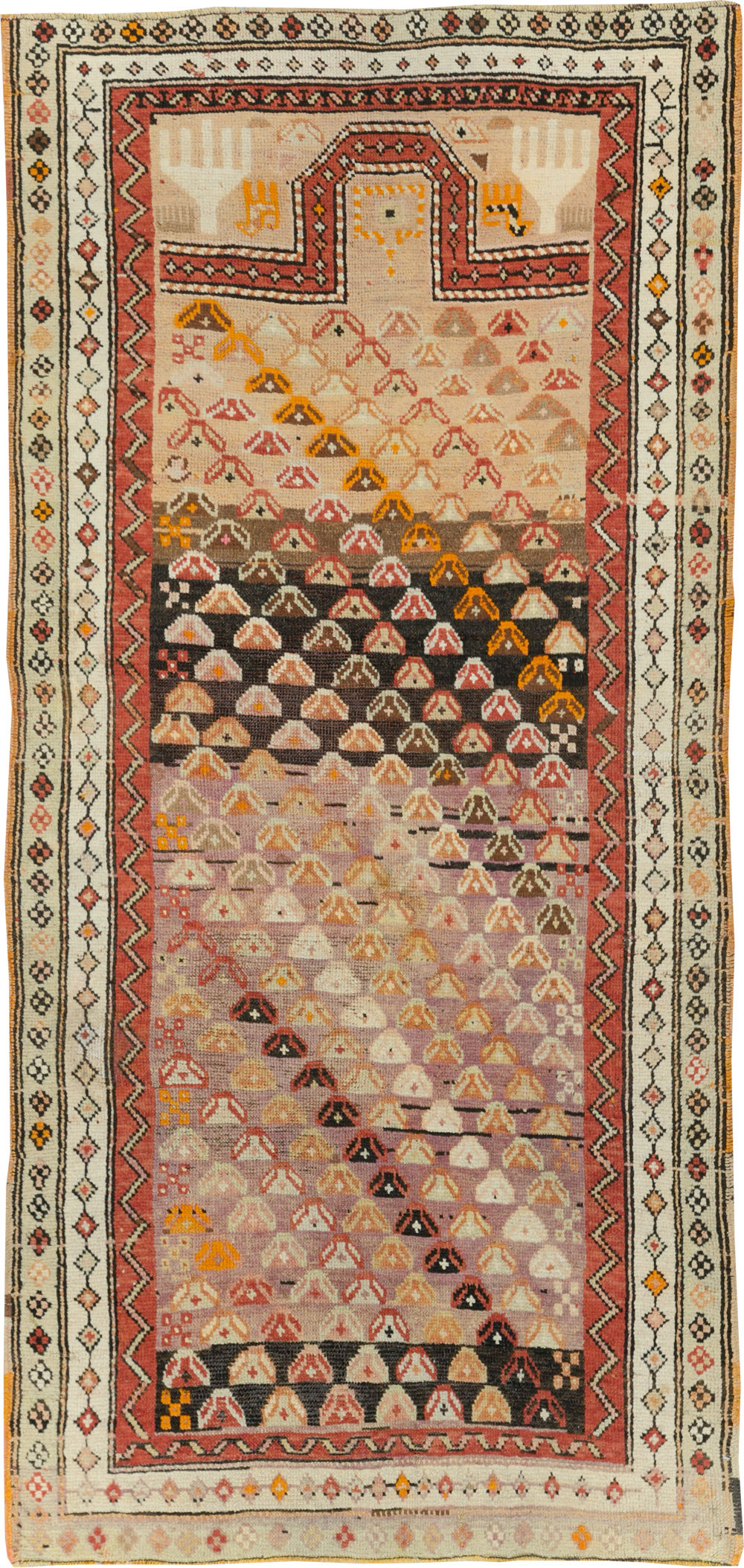 Antique Caucasian Rug, No.21137 - Gsblank