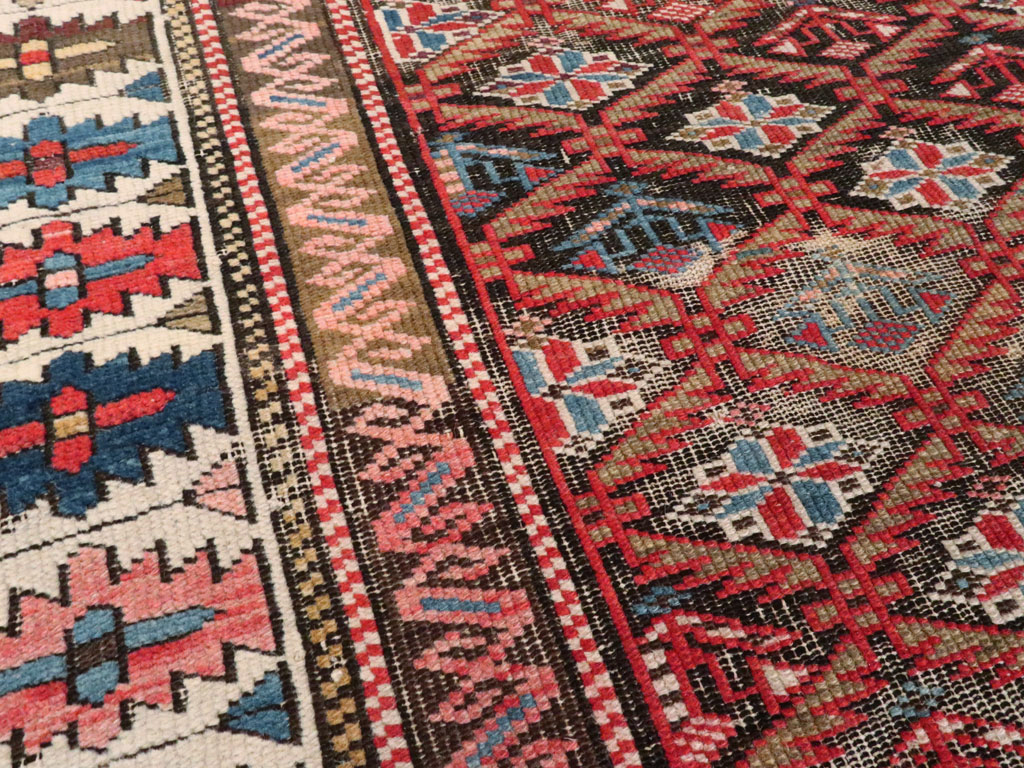 Antique Caucasian Kuba Rug, No.21138 - Gsblank
