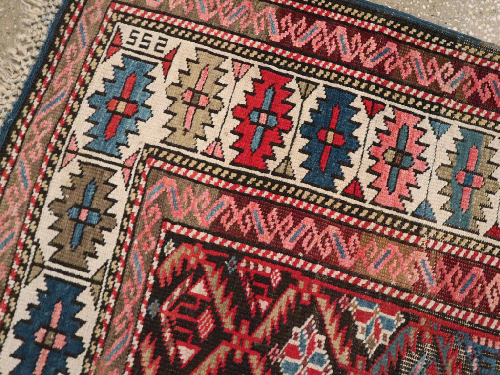 Antique Caucasian Kuba Rug, No.21138 - Gsblank