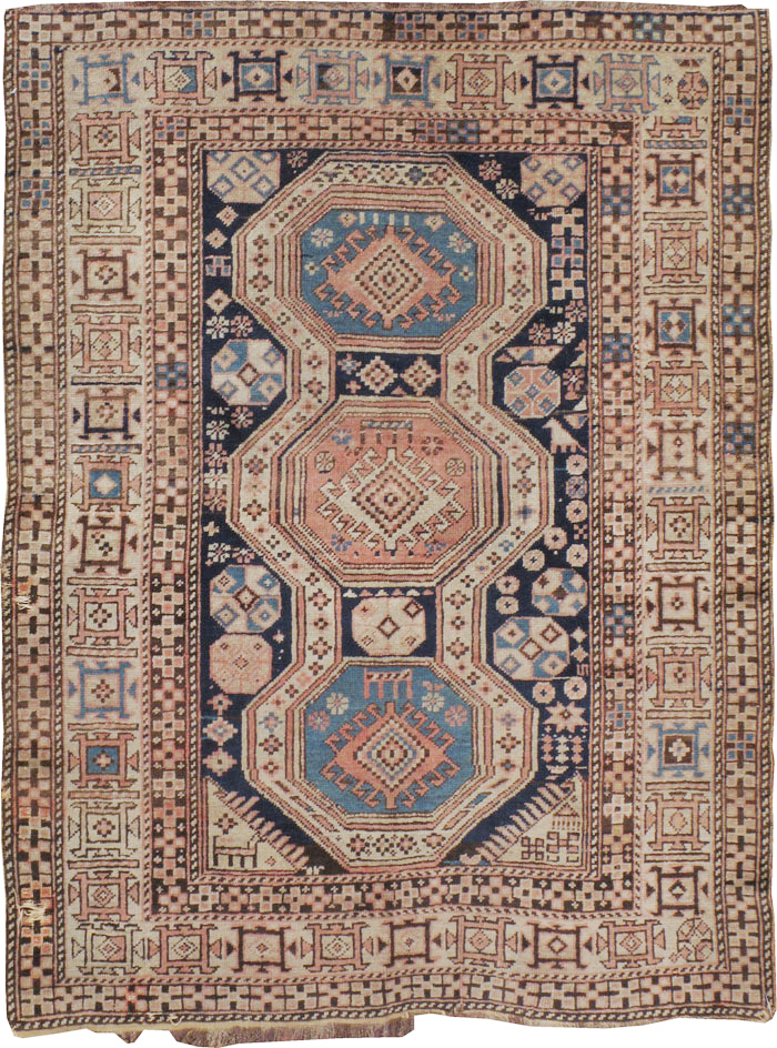 Antique Caucasian Shirvan Rug, No.21141 - Gsblank
