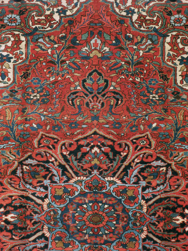 Vintage Persian Heriz Carpet, No.21148 - Gsblank