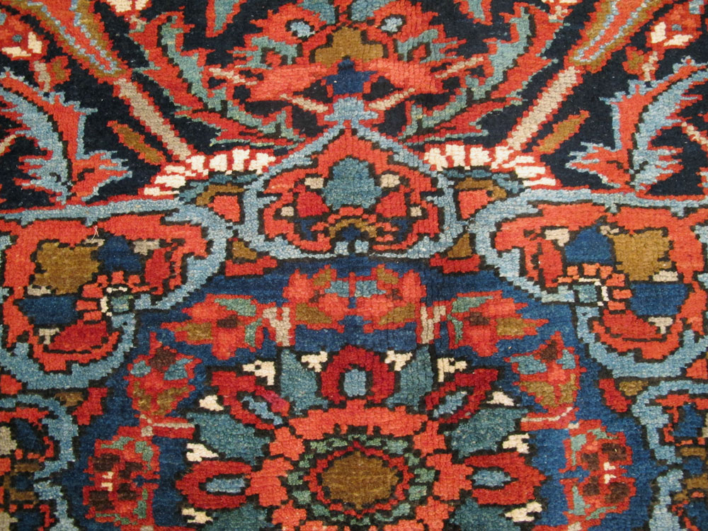 Vintage Persian Heriz Carpet, No.21148 - Gsblank