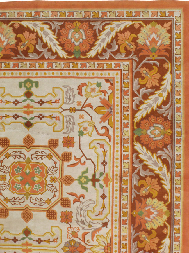 Vintage Spanish Cuenca Oversize Carpet, No.21154 - Gsblank