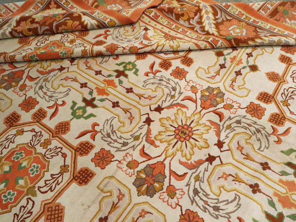 Vintage Spanish Cuenca Oversize Carpet, No.21154 - Gsblank