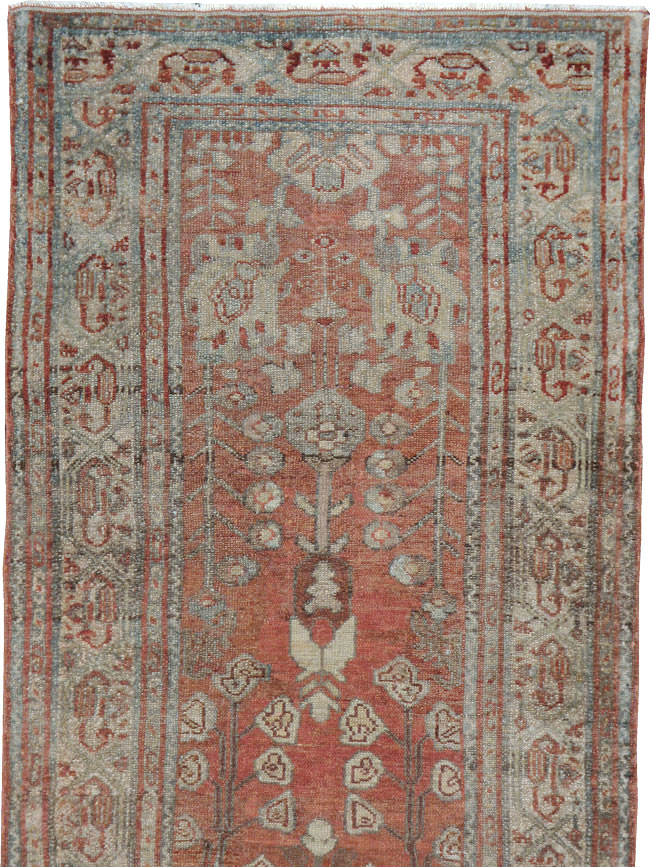 Vintage Persian Malayer Runner, No.21175 - Gsblank