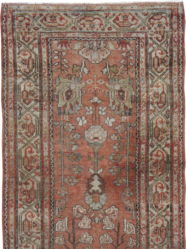 Vintage Persian Malayer Runner, No.21175 - Gsblank