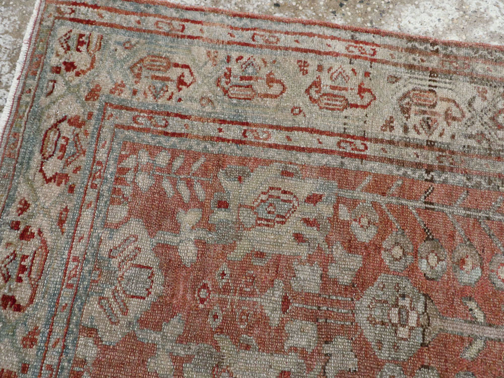 Vintage Persian Malayer Runner, No.21175 - Gsblank