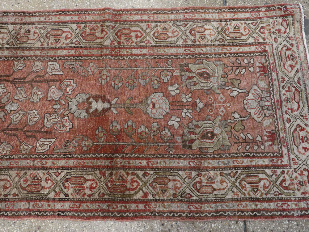 Vintage Persian Malayer Runner, No.21175 - Gsblank