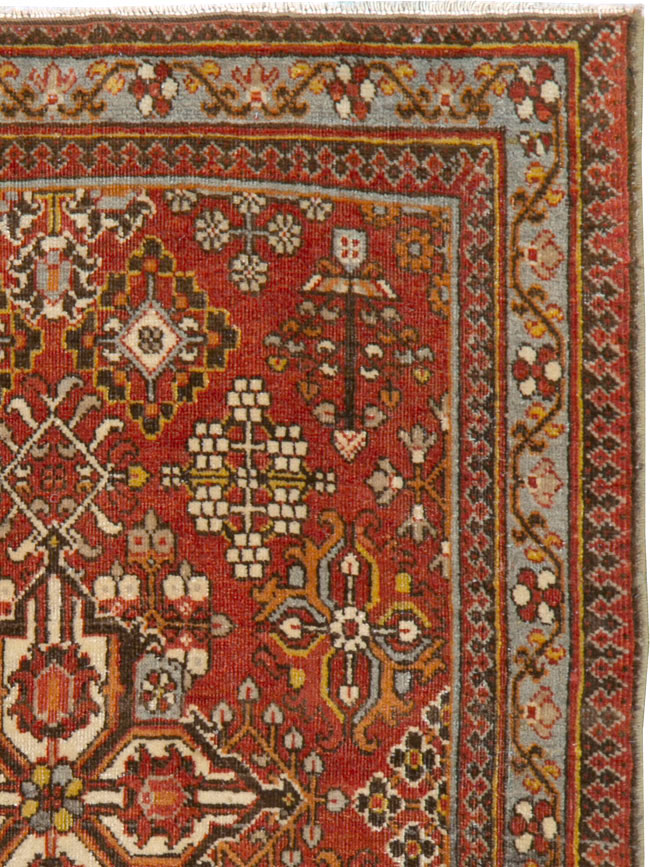Vintage Persian Joshegan Rug, No.21179 - Gsblank