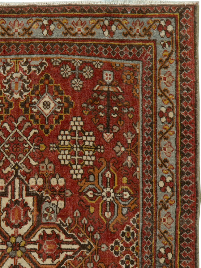 Vintage Persian Joshegan Rug, No.21179 - Gsblank