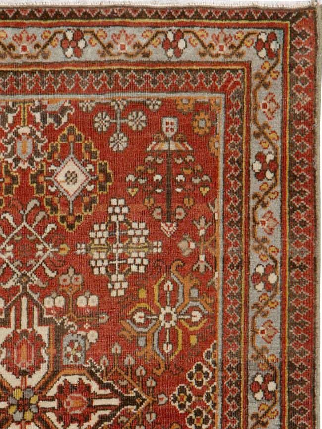 Vintage Persian Joshegan Rug, No.21179 - Gsblank