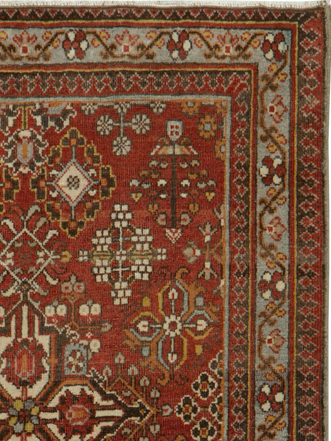 Vintage Persian Joshegan Rug, No.21179 - Gsblank