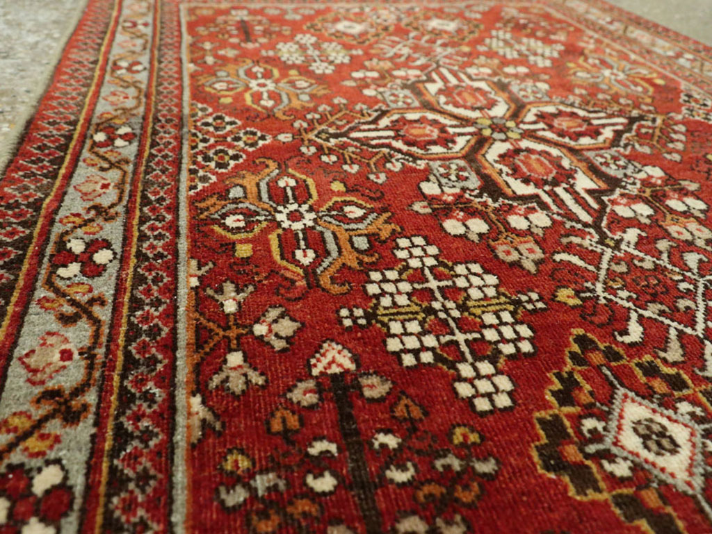 Vintage Persian Joshegan Rug, No.21179 - Gsblank