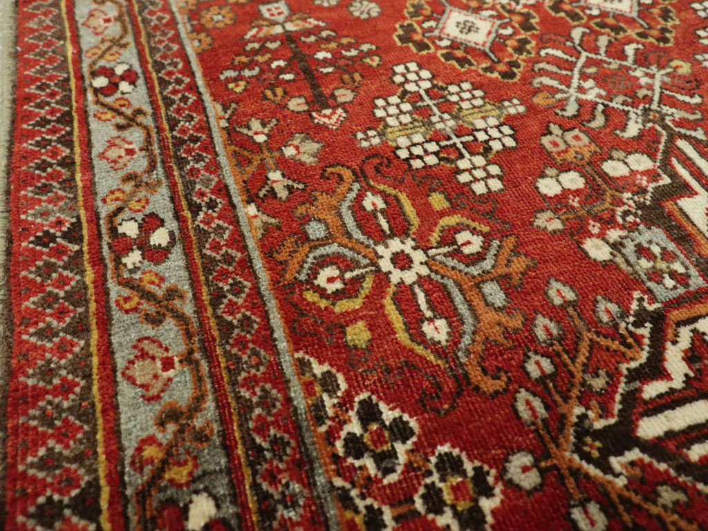 Vintage Persian Joshegan Rug, No.21179 - Gsblank