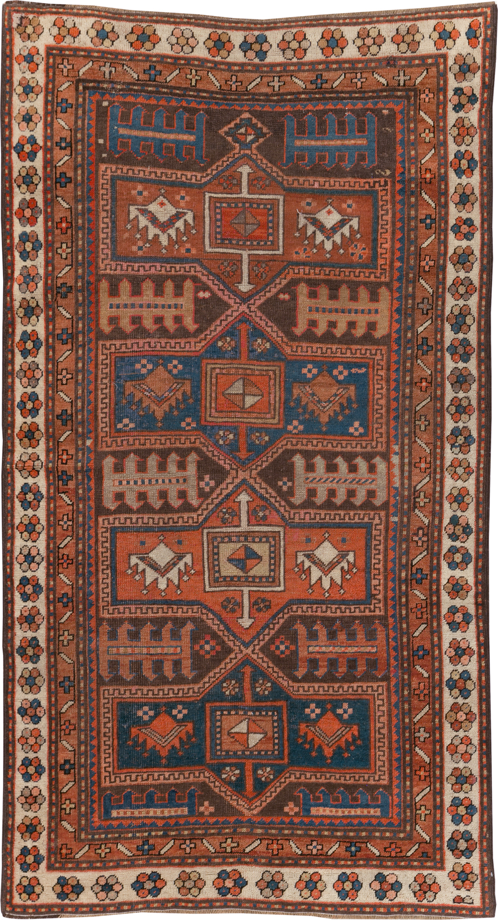 Antique Kazak Rug, No.21183 - Gsblank