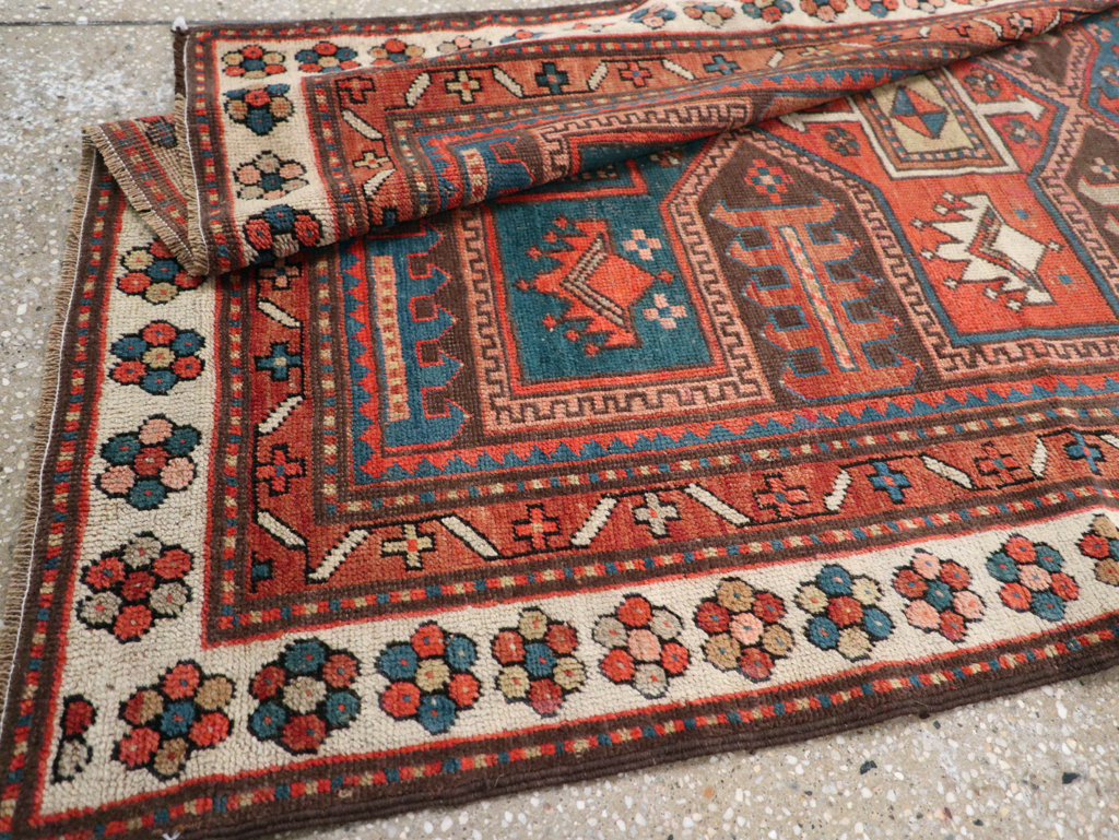 Antique Caucasian Kazak Rug, No.21183 - Gsblank