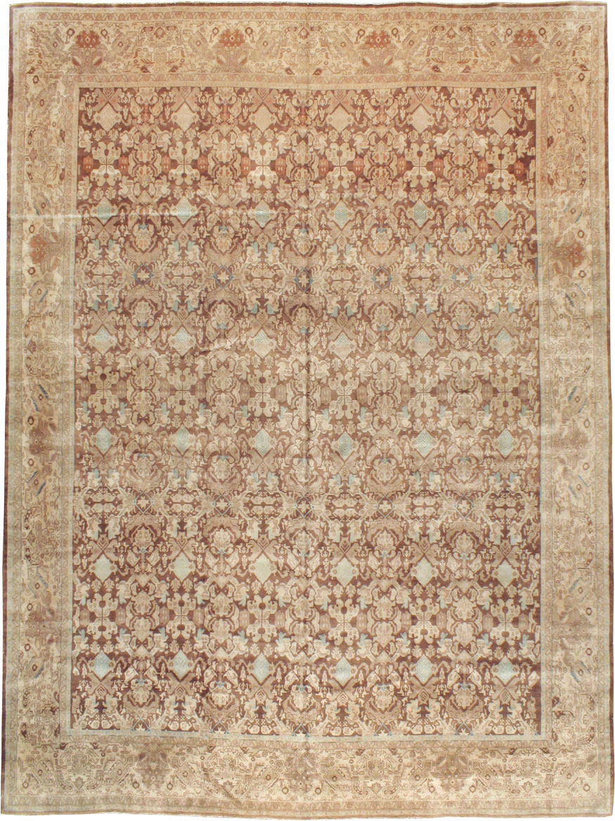 Antique Persian Tabriz Carpet, No.21184 - Gsblank