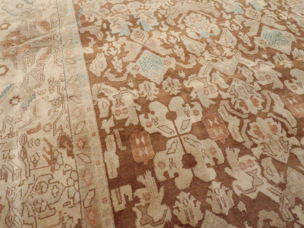 Antique Persian Tabriz Carpet, No.21184 - Gsblank