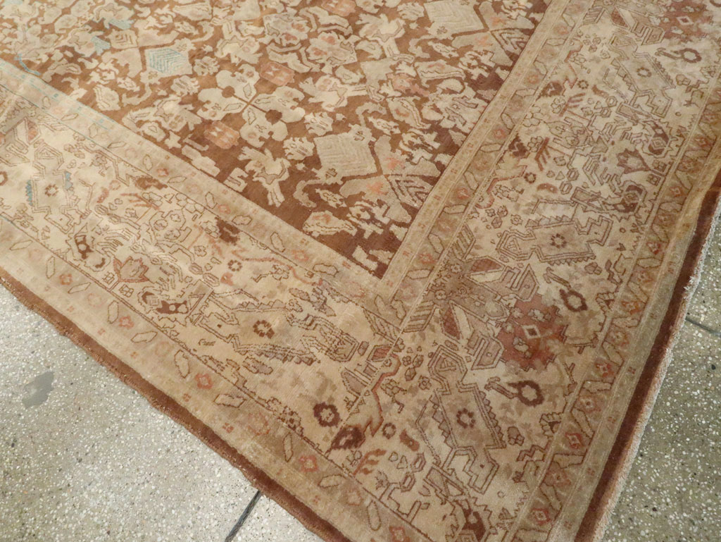 Antique Persian Tabriz Carpet, No.21184 - Gsblank