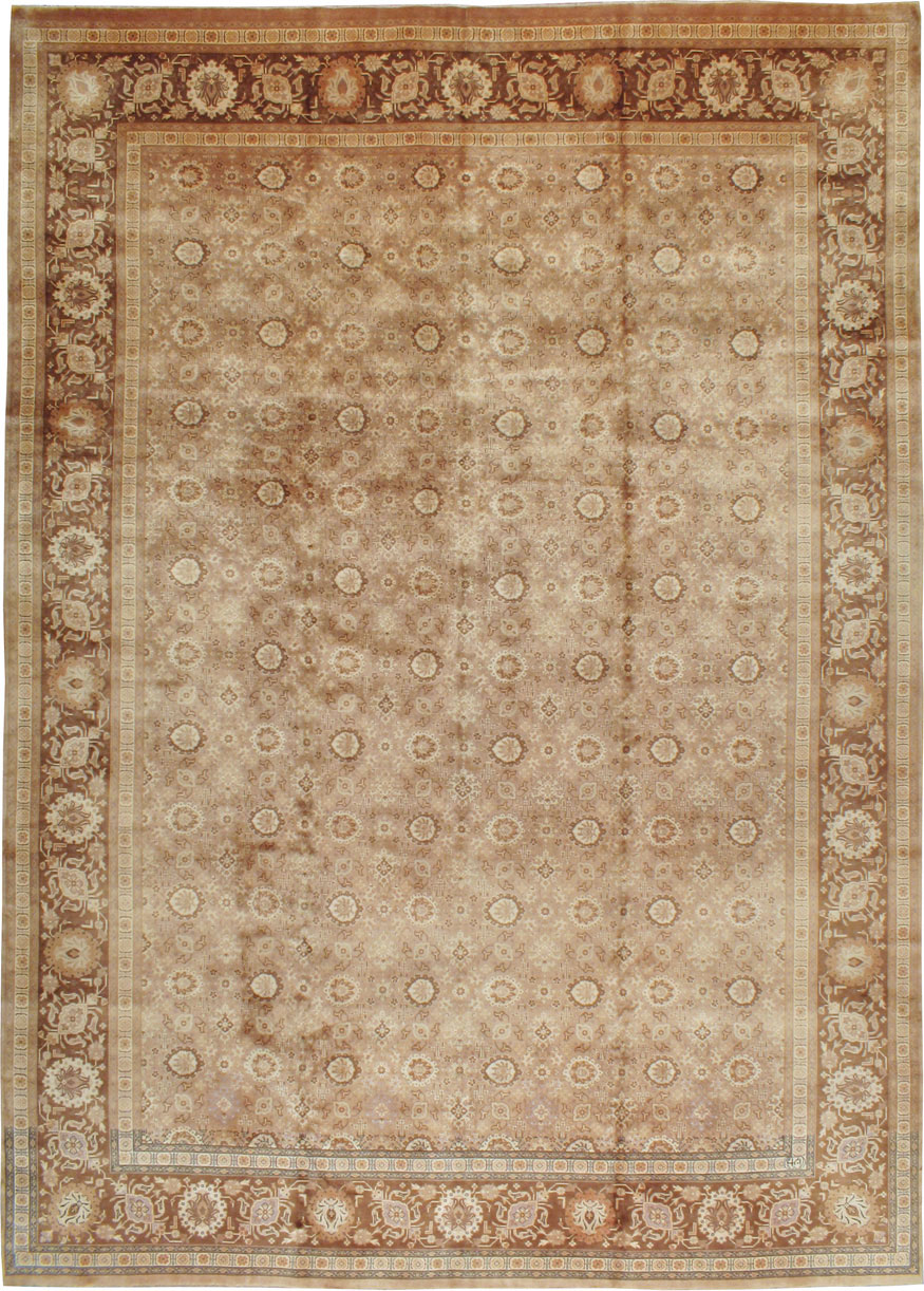 Antique Persian Tabriz Carpet, No.21186 - Gsblank