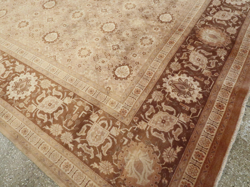 Antique Persian Tabriz Carpet, No.21186 - Gsblank
