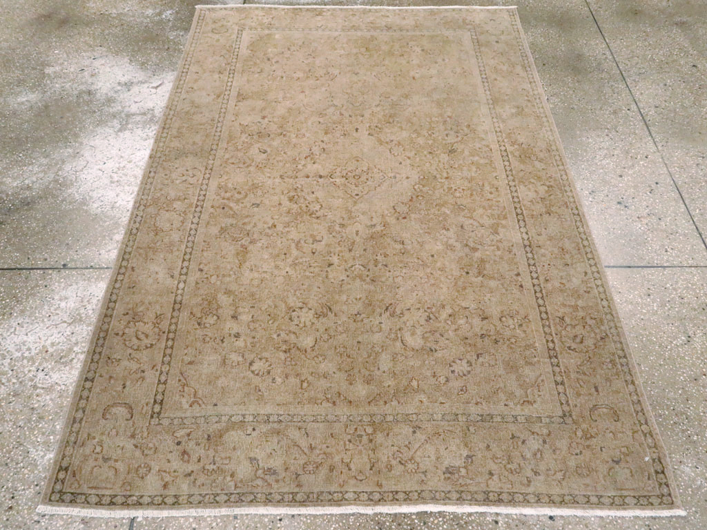 Antique Persian Kashan Rug, No.21189 - Gsblank