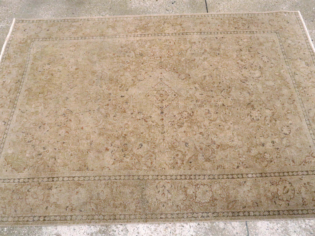 Antique Persian Kashan Rug, No.21189 - Gsblank