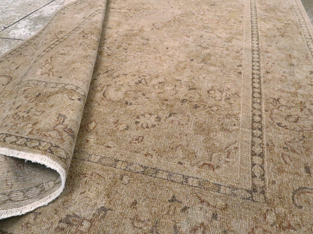 Antique Persian Kashan Rug, No.21189 - Gsblank