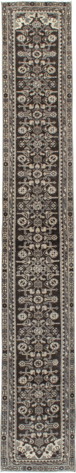 Vintage Persian Malayer Runner, No.21195 - Gsblank
