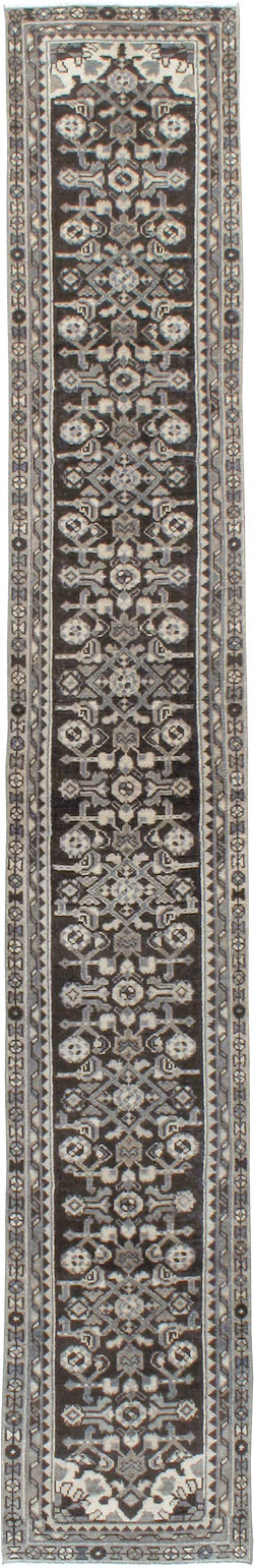 Vintage Persian Malayer Runner, No.21195 - Gsblank