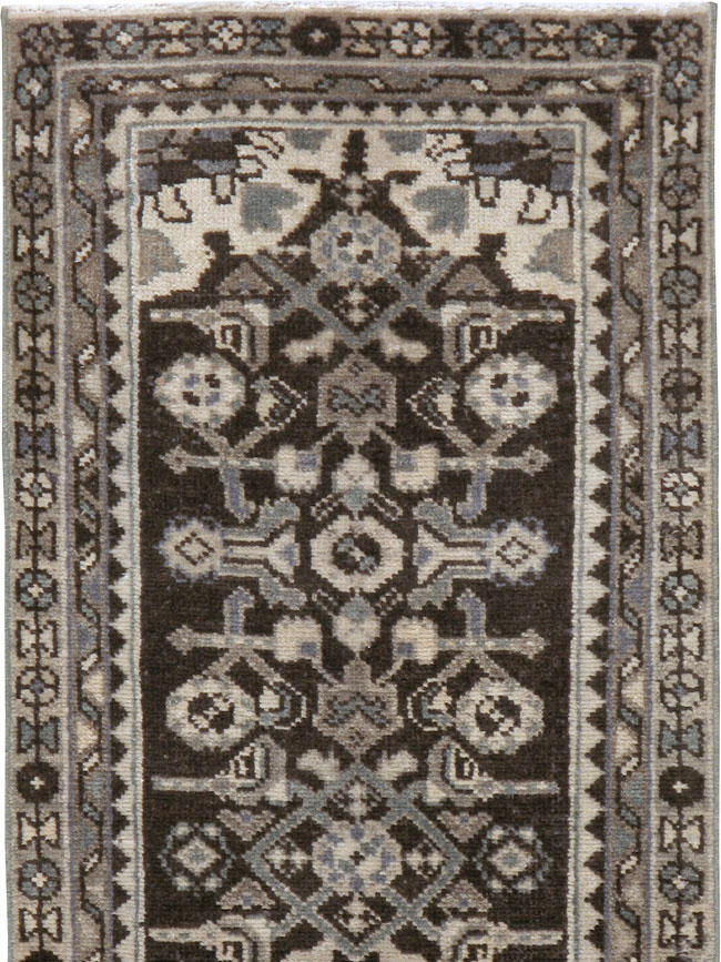 Vintage Persian Malayer Runner, No.21195 - Gsblank