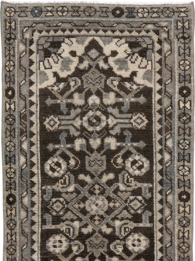 Vintage Persian Malayer Runner, No.21195 - Gsblank